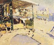 On the Seashore in the Crimea Konstantin Alexeievich Korovin